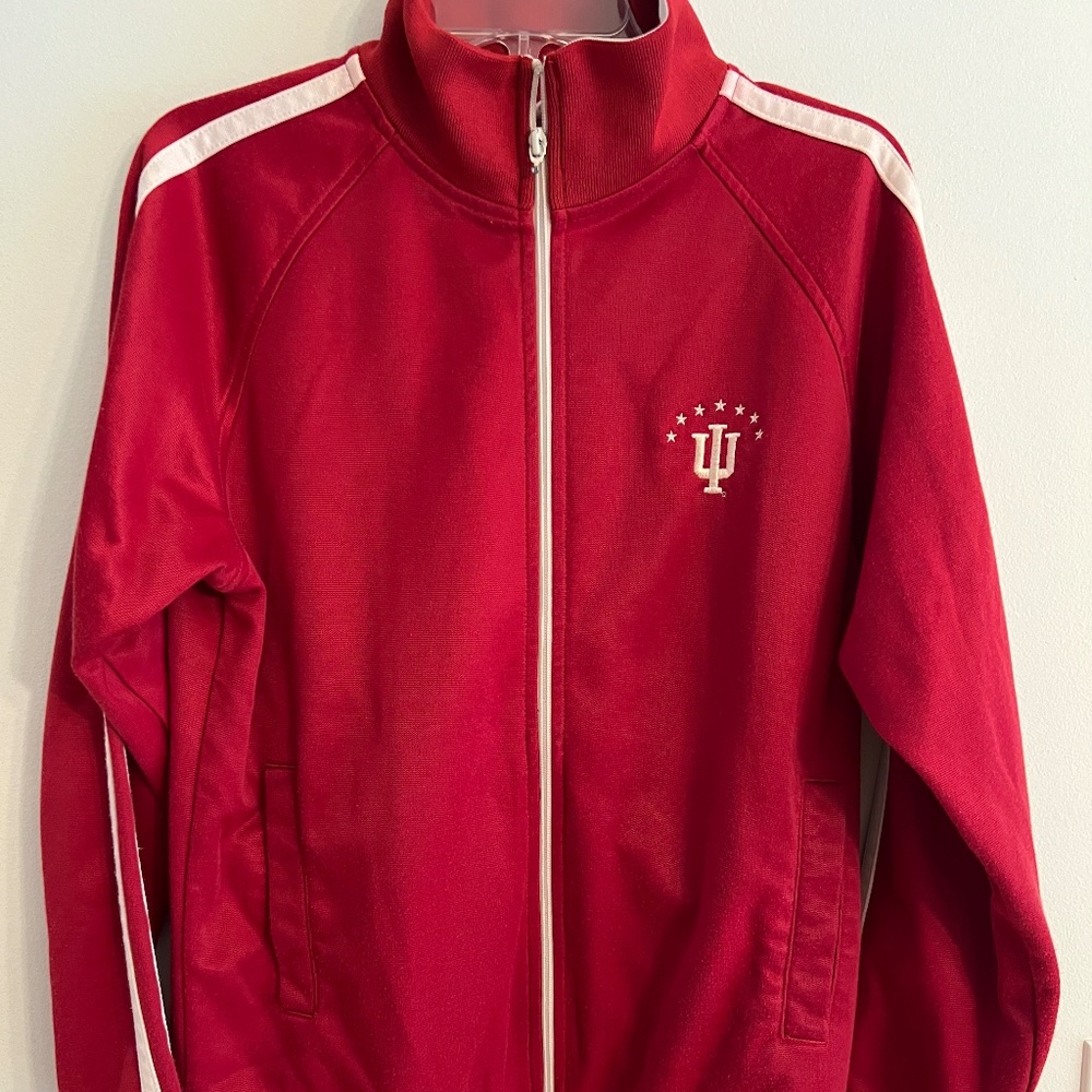 IU Men’s Soccer Zip Up Size Large